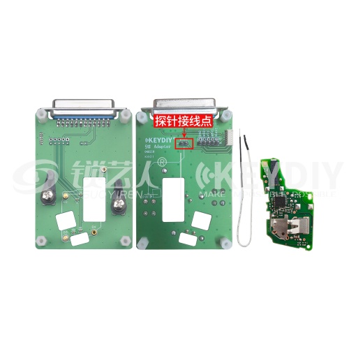 KD-大众5C折叠(老款)免焊线适配卡板-带探针 支持KD-X3/MAX芯片数据读取写入