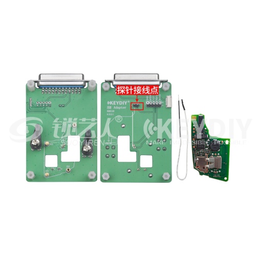 KD-大众5C折叠智能(新款)免焊线适配卡板-带探针 支持KD-X3/MAX芯片数据读取写入