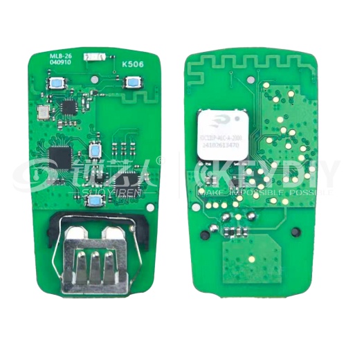 KD-MLB-26奥迪熊猫款智能主板-3键-434MHz  半原厂方案支持KD VVDI