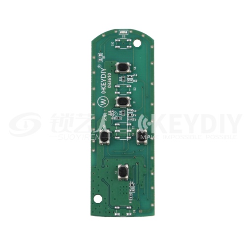 KD-ZA44马自达款智能卡子机主板-5键「PCB主板」
