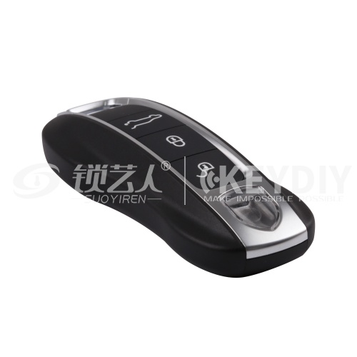 保时捷MLB智能钥匙-3键-433MHZ-5M芯片-黑色线圈兼容白色线圈-原厂「FFFF可改ID 」