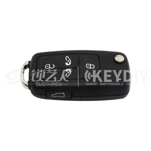 大众迈特威MQB折叠智能钥匙-5键-MQB-433MHZ-48芯片