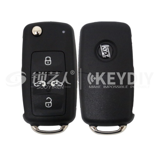 大众迈特威MQB折叠智能钥匙-5键-MQB-433MHZ-48芯片