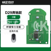 KD-DZ-D29奔驰转接专用PCB主板-3键