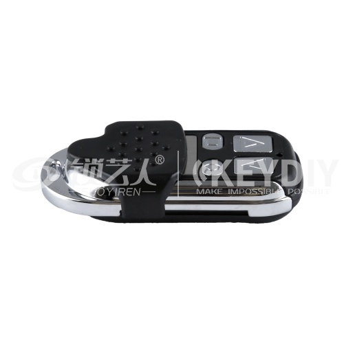 金属滑盖款分体对拷子机-4键 315/433 车库门遥控器 多功能对拷 兼容固定码 滚动码 学习码 卷帘门